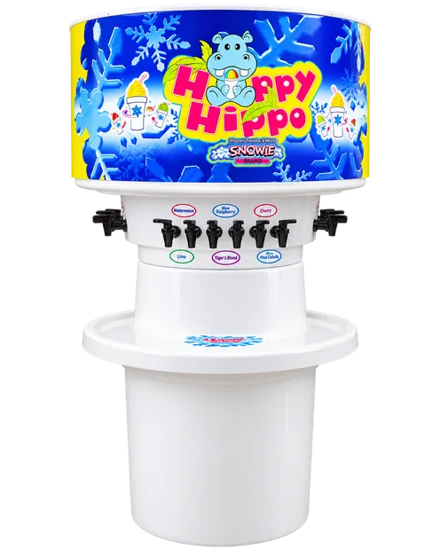 Happy Hippo flavor station.