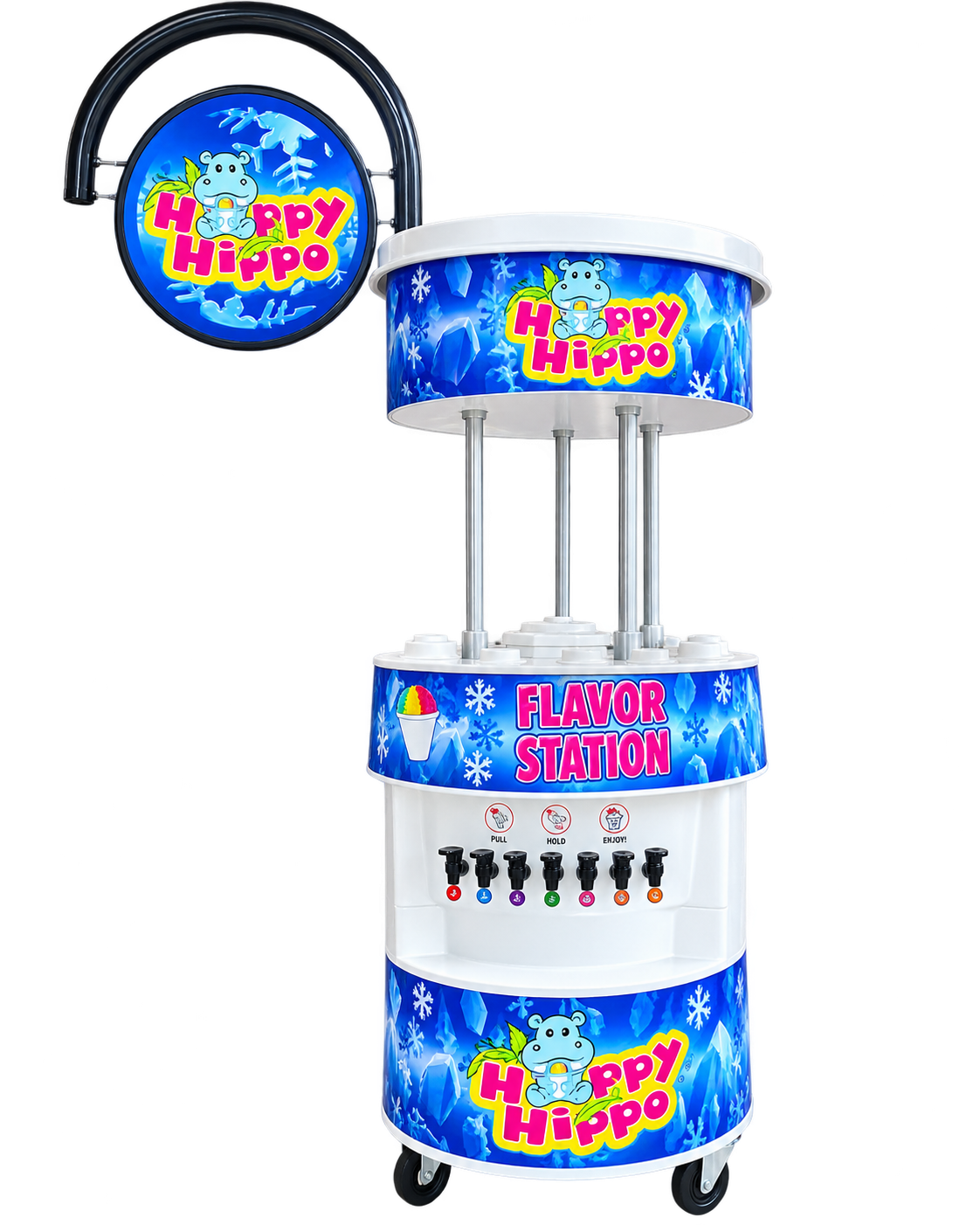 Happy Hippo Shaved Ice Kiosk