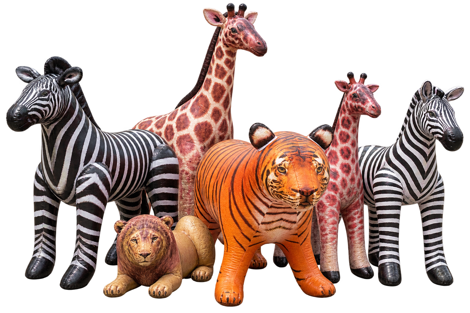 Inflatable animals