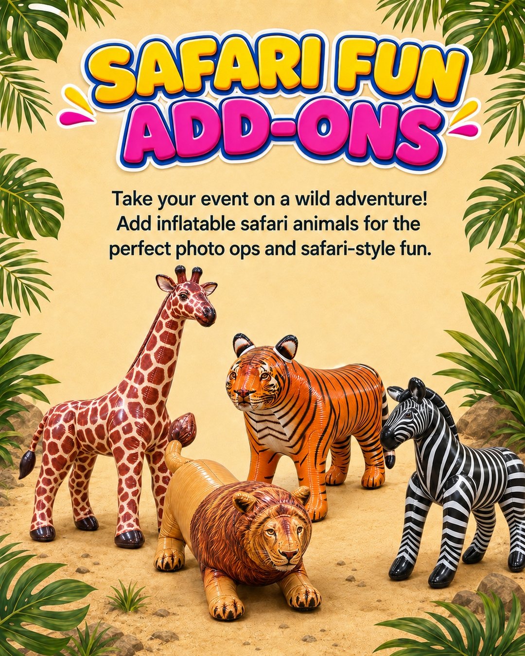 Happy Hippo safari add-ons.